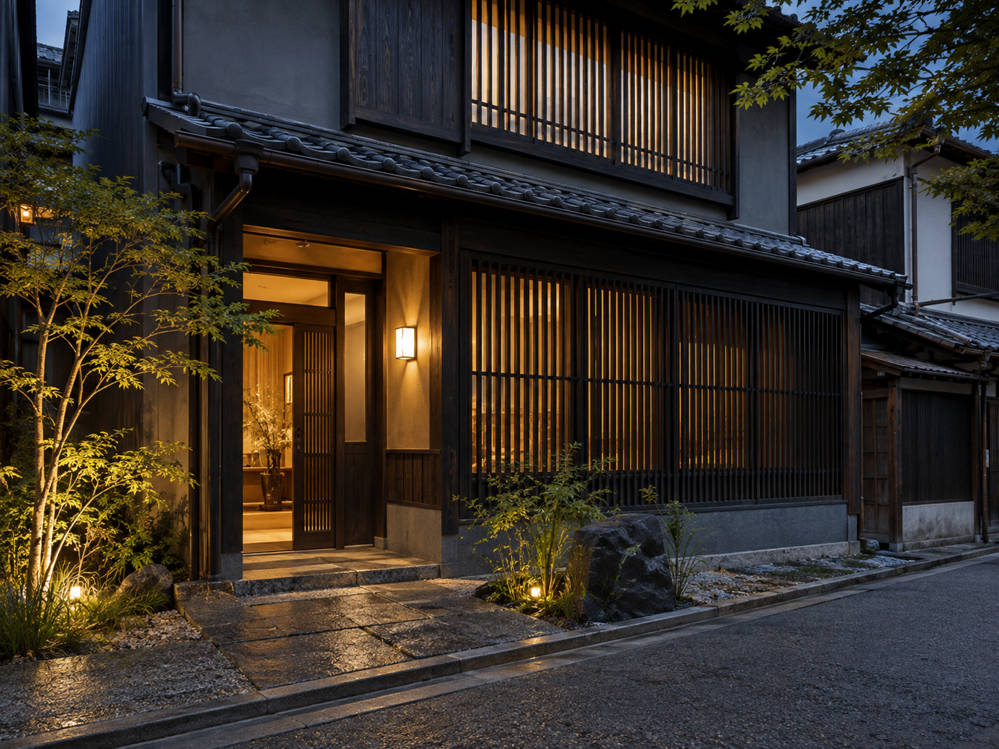町家を改修した住宅の制作イメージ