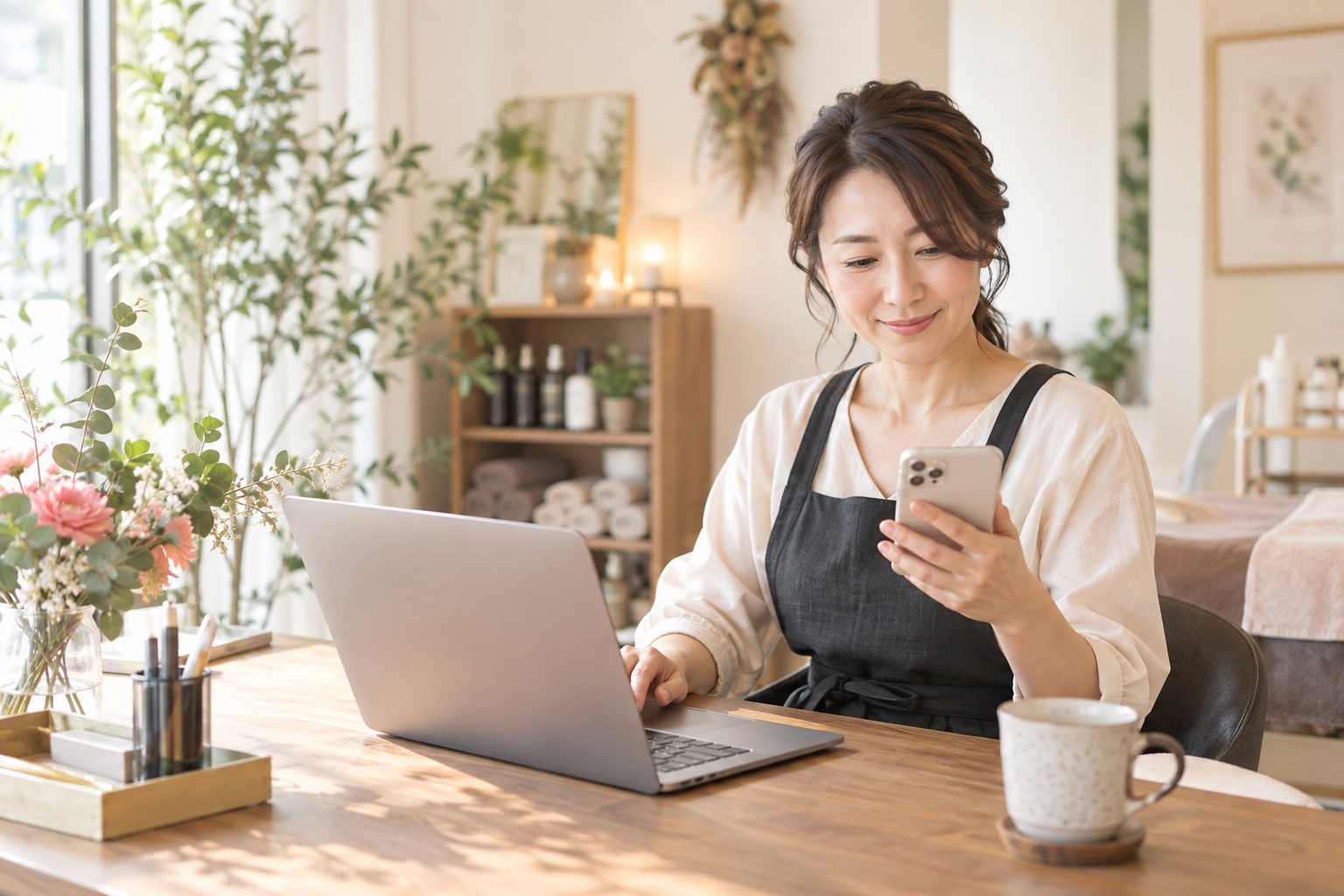 らくらくwebへの相談を考える店舗オーナー